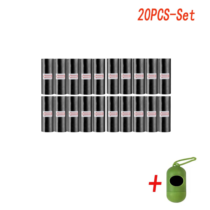 Dog Poop Bag Pet Leak Proof Biodegradable Garbage Bag Walking Portable Pet Waste Bag Cat Doggie Outdoor Clean Bag Pet Supplie