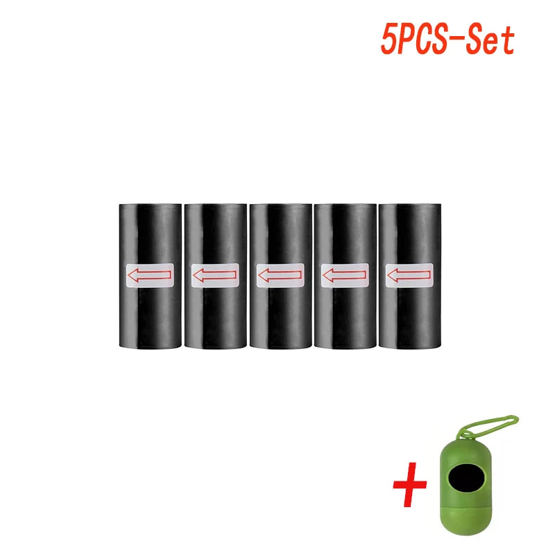 Dog Poop Bag Pet Leak Proof Biodegradable Garbage Bag Walking Portable Pet Waste Bag Cat Doggie Outdoor Clean Bag Pet Supplie