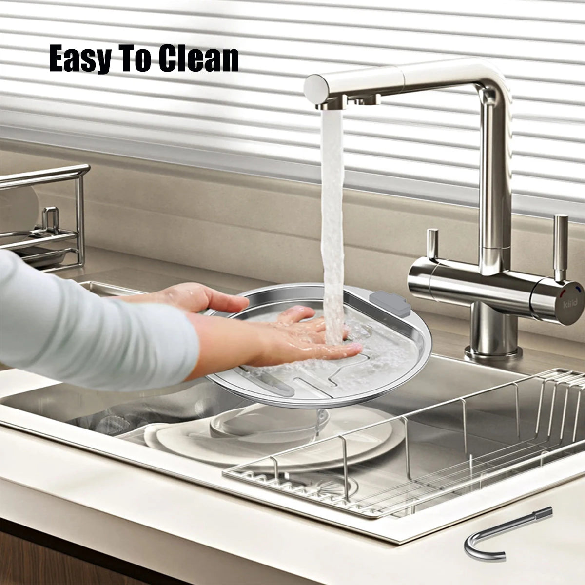 Stainless Steel Cat Water Fountain 2.2L/75oz Pet Automatic Water Dispenser for Dog Cat Drinking Pet supplies Filter System